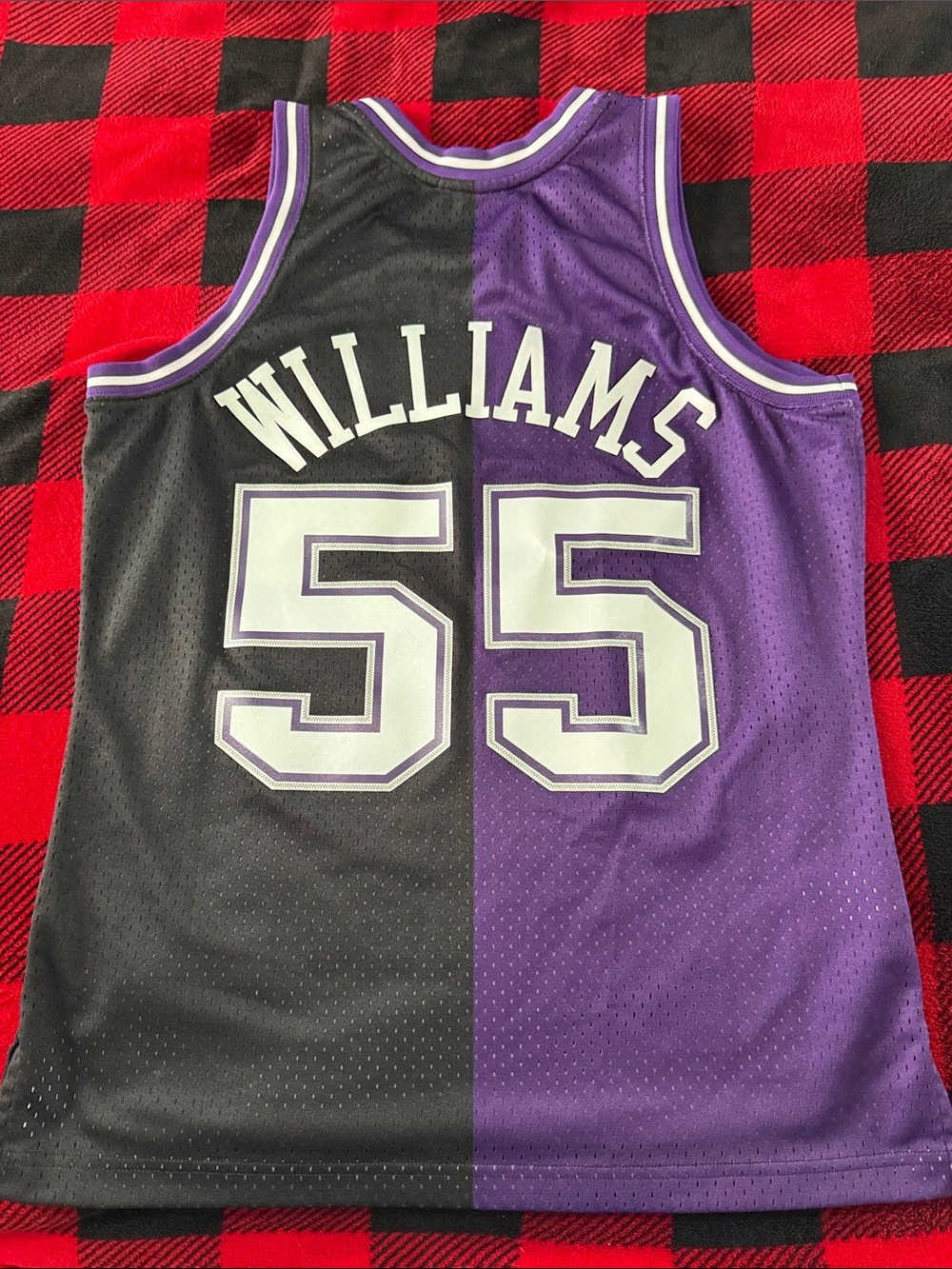 VINTAGE Sacramento Kings #55 Jason Williams 2000-01 NBA Hardwood Classics M&Ness